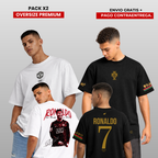 PACK X2 CR7 PORTUGAL MAN UNITED EDITION OVERSIZE PREMIUM