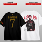 PACK X2 CR7 PORTUGAL MAN UNITED EDITION OVERSIZE PREMIUM