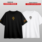 PACK X2 CR7 PORTUGAL MAN UNITED EDITION OVERSIZE PREMIUM