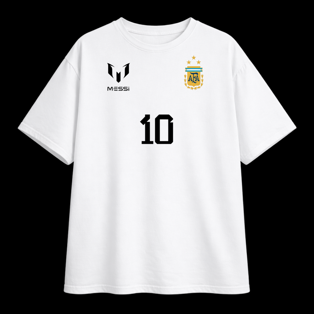 MESSI WORDL CHAMP OVERSIZE PREMIUM ALTO GRAMAJE